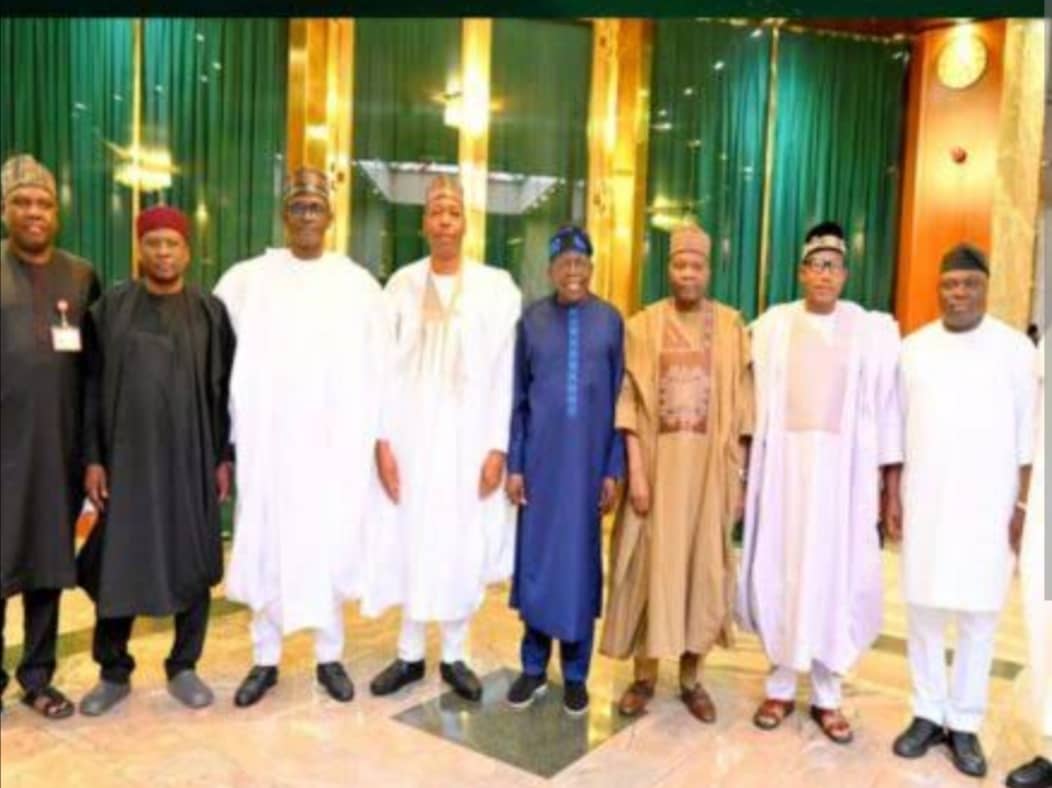 President Tinubu and North East Governors at the Villa